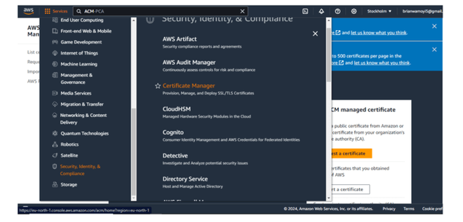How To Configure AWS Certificate Manager For SSL/TLS - GeeksforGeeks