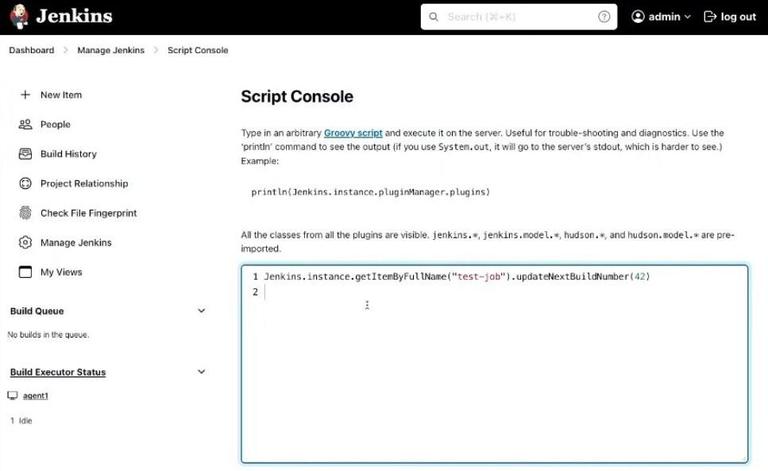 How To Reset Build Number In Jenkins? - GeeksforGeeks
