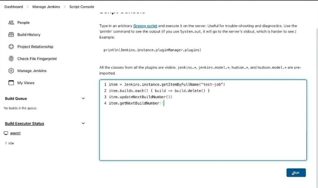 How To Reset Build Number In Jenkins? - GeeksforGeeks