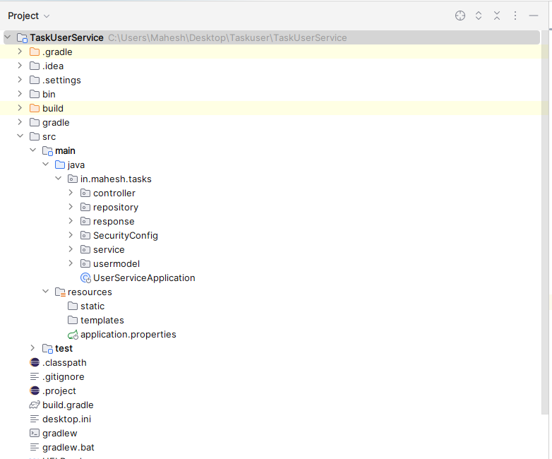 Backend File Structure