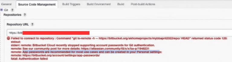 What Is Jenkins Returned Status Code 128 With BitBucket ? - GeeksforGeeks