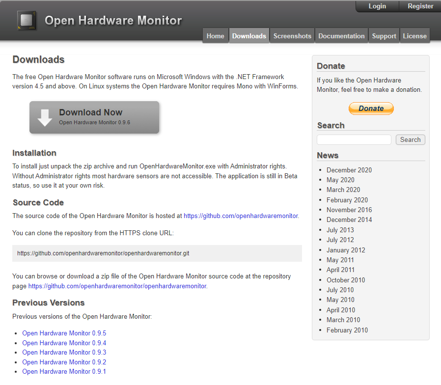 Open-Hardware-Monitor---CPU-Temp-Monitoring-Tool