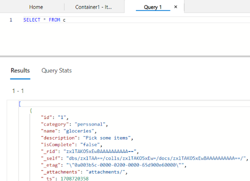 Executing A SQL Query