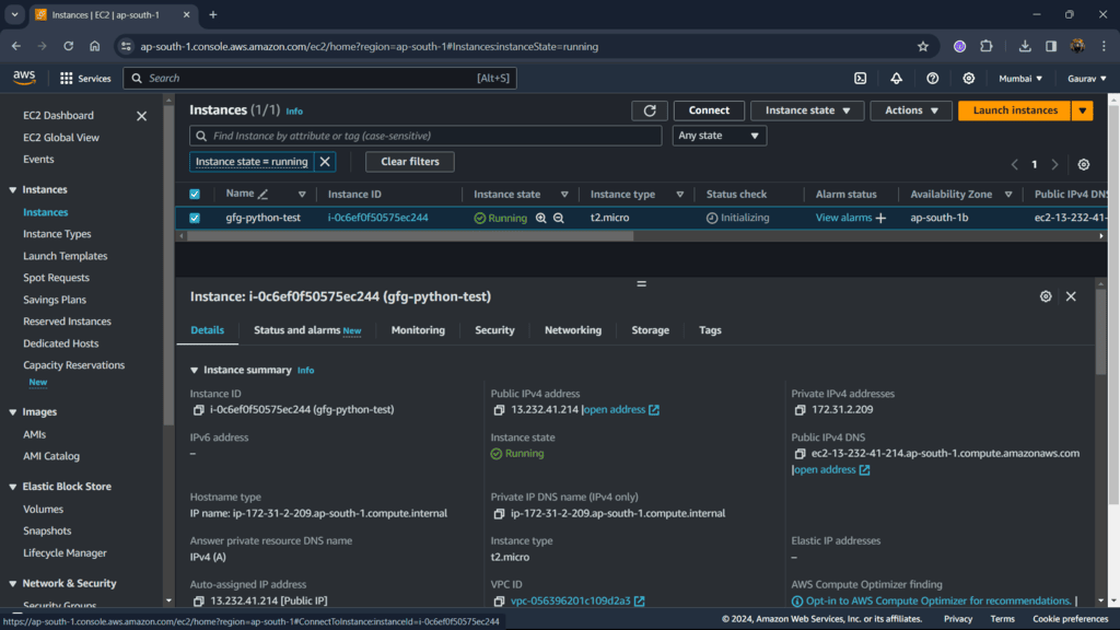 Connecting To EC2 Instance