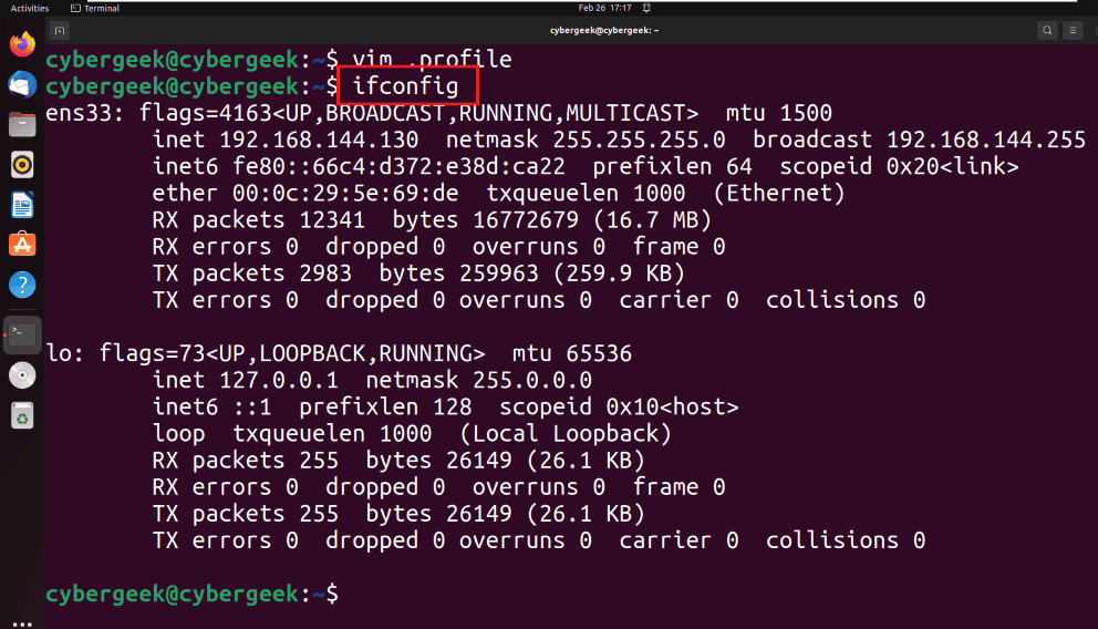 Verifying Command Resolution