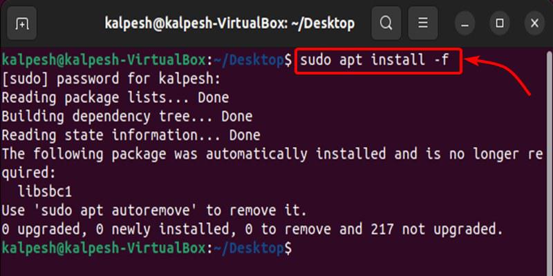 How to Find and Fix Broken Packages on Linux? - GeeksforGeeks
