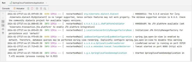 Spring Cloud Task - GeeksforGeeks
