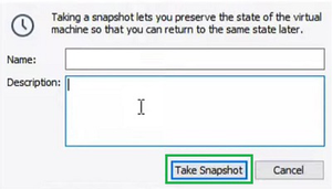 How To Take a Snapshot in VMware? - GeeksforGeeks