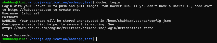 Docker Login