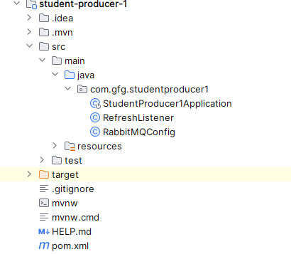 Student-producer-1 Folder Structure