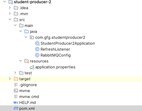 Student-producer-2 Folder Structure