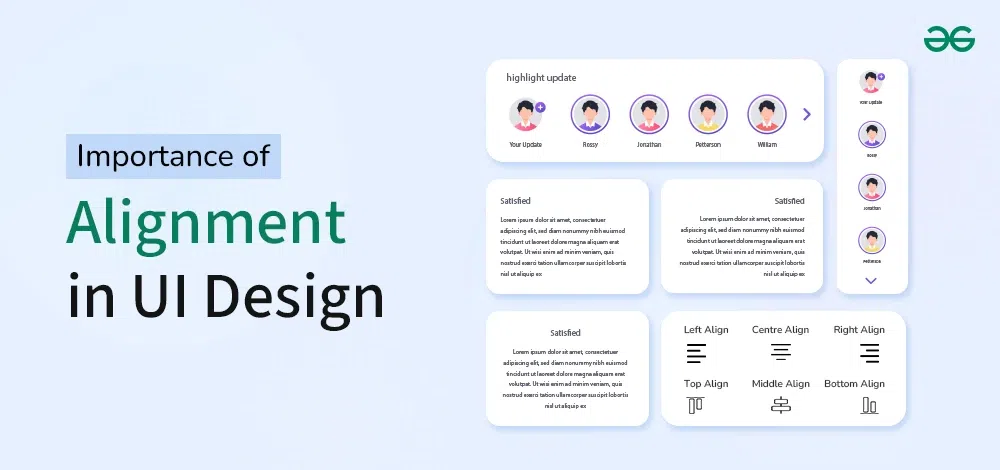 Importance of Alignment in UI Design