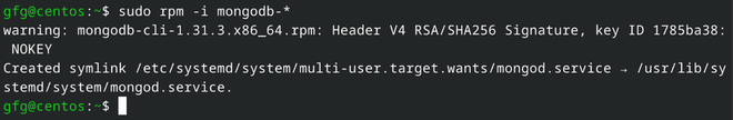 How to Install MongoDB on CentOS? - GeeksforGeeks