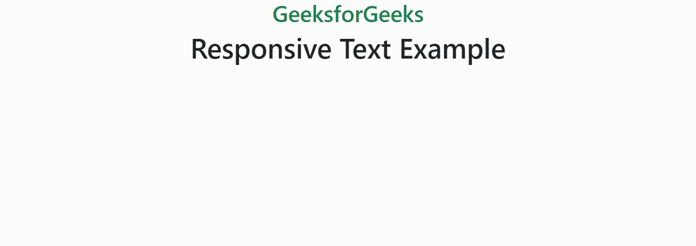 making text responsive in bootstrap