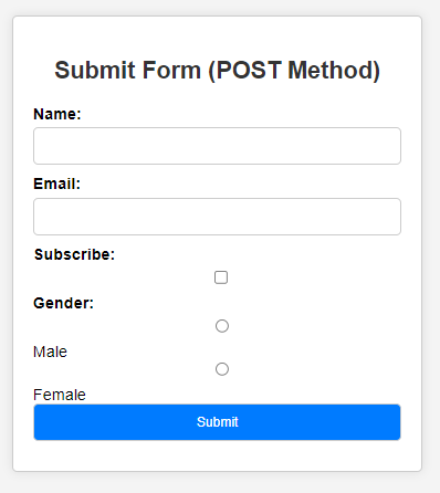 Submit Form