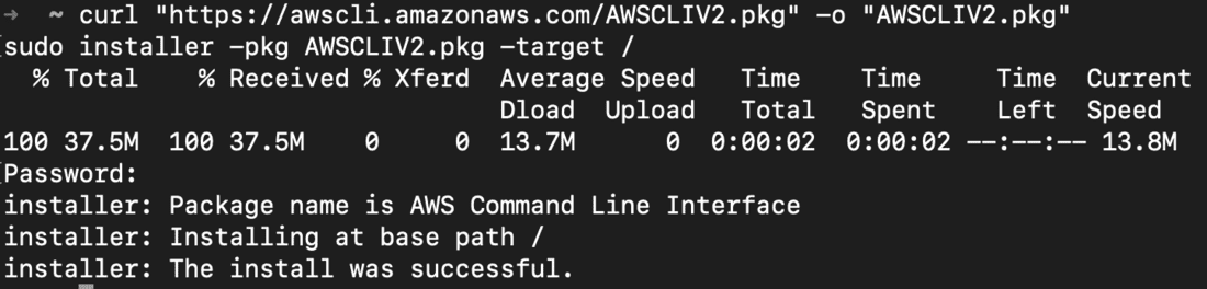 Installing AWS CLI