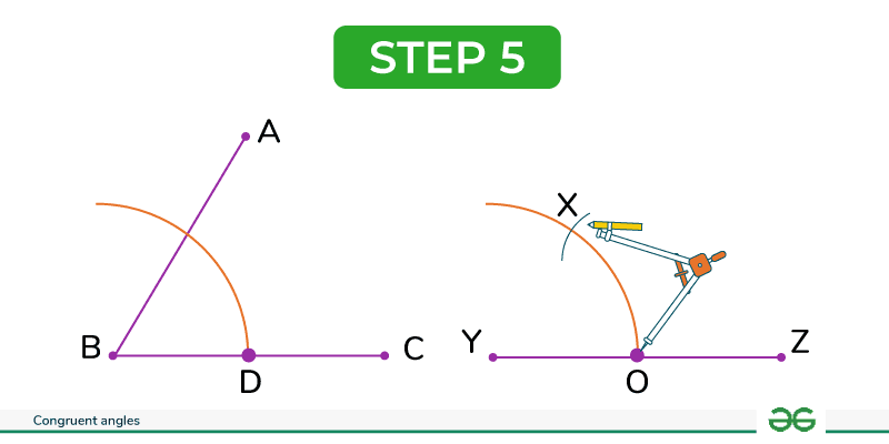 Question Video: Identifying Steps in Constructing a Congruent