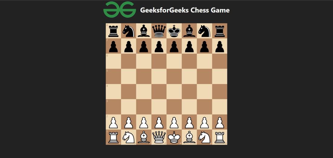 Building a Web-based Chess Game with React and Chess.js - GeeksforGeeks