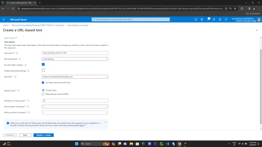 High Scale Load Testing With Azure Geeksforgeeks
