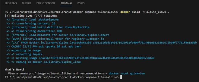Docker: How To Use Bash With An Alpine Based Docker Image? - GeeksforGeeks