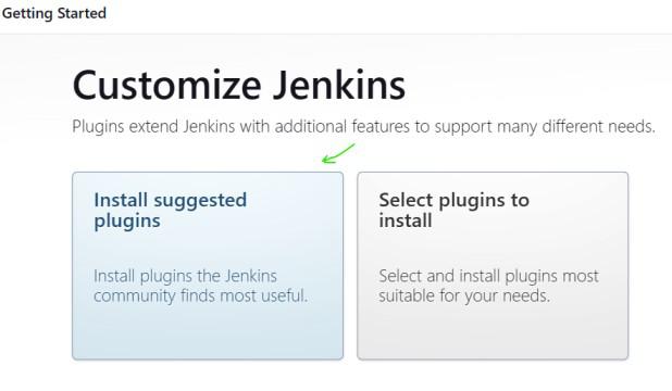 Installing Suggested Plugins