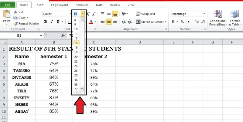 Excel: Formatting Cells - GeeksforGeeks