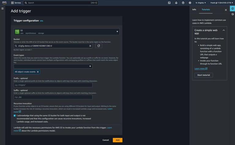 AWS Lambda With Amazon S3 Events - GeeksforGeeks