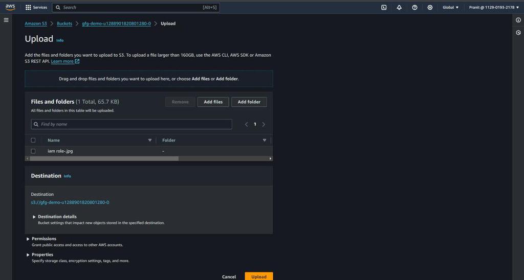 AWS Lambda With Amazon S3 Events - GeeksforGeeks