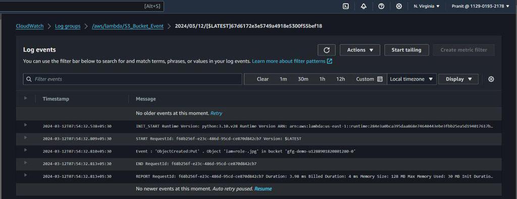 AWS Lambda With Amazon S3 Events - GeeksforGeeks