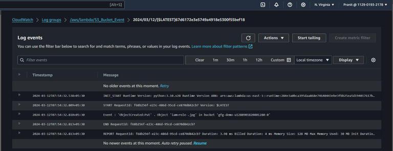 AWS Lambda With Amazon S3 Events - GeeksforGeeks