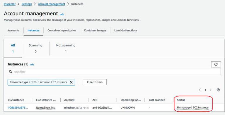 How To Scanning Amazon EC2 Instances With Amazon Inspector - GeeksforGeeks