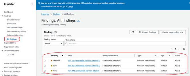 How To Scanning Amazon EC2 Instances With Amazon Inspector - GeeksforGeeks