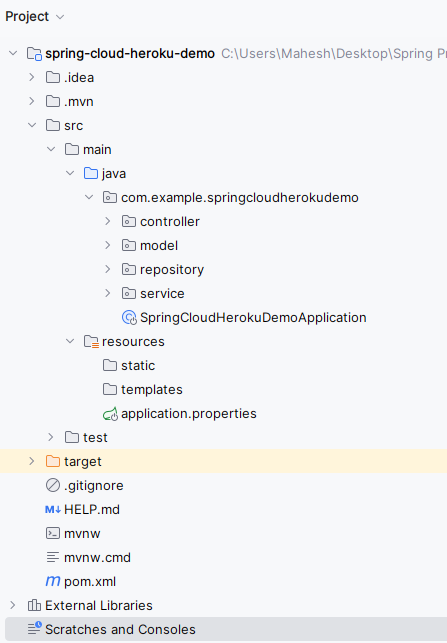 Folder Structure