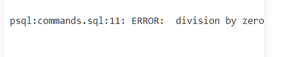 Division-by-zero-error