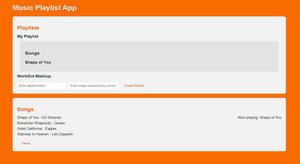 Music Playlist App using MERN Stack - GeeksforGeeks