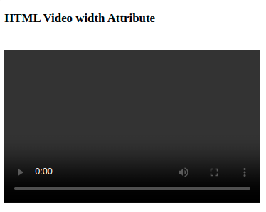 HTML-video-width-Attribute