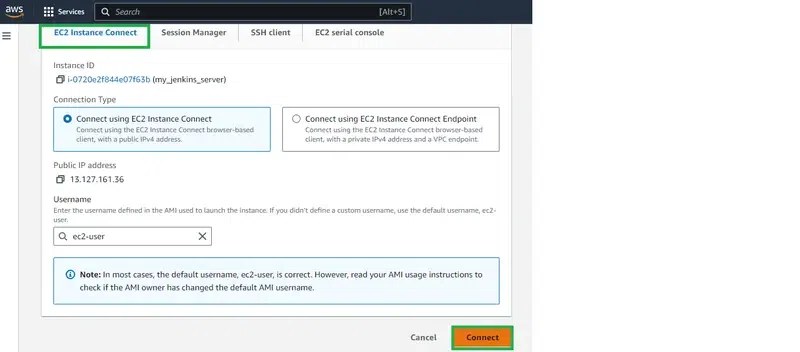 Connecting-To-EC2-Console