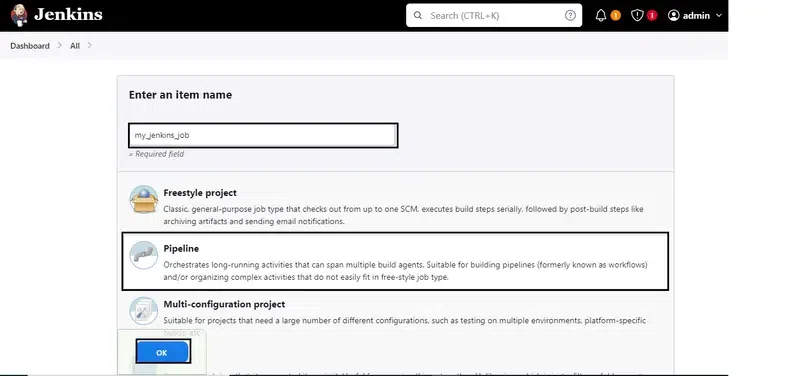 Configuring-the-job