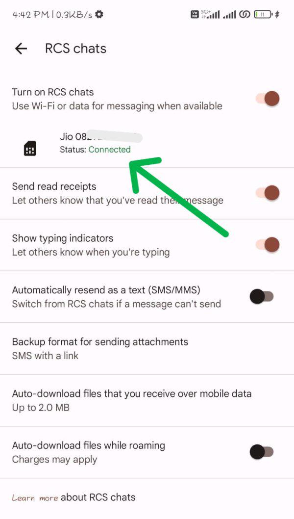 Check-the-RCS-Connection-Status-on-Android