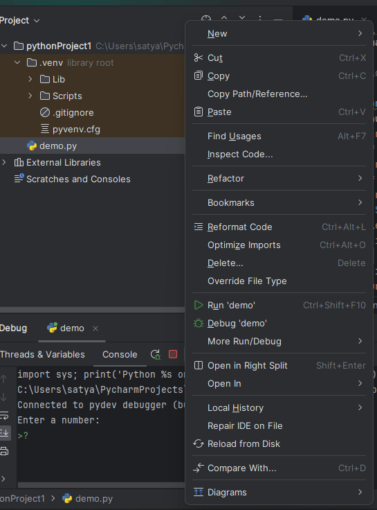 How to Perform Debugging in Python PyCharm? - GeeksforGeeks