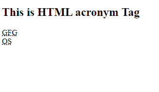 HTML-acronym-Tag