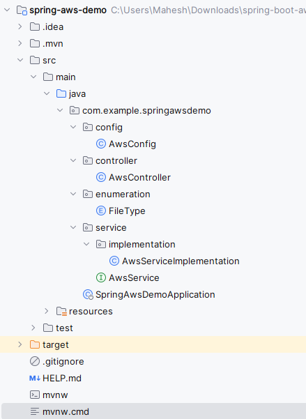 Folder Structure