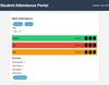 Design a Student Attendance Portal in HTML CSS & JavaScript - GeeksforGeeks