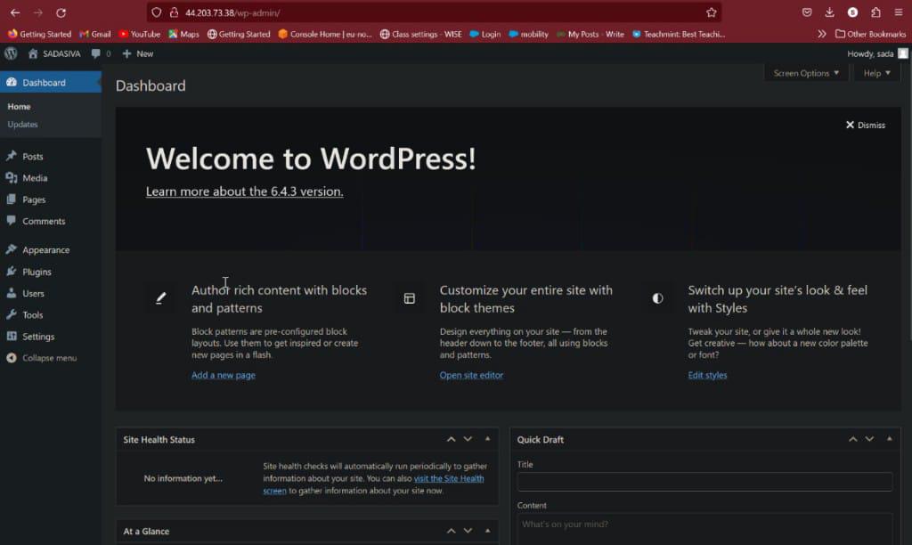 PHP Application hosted on server