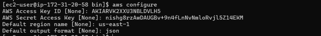 aws configuration