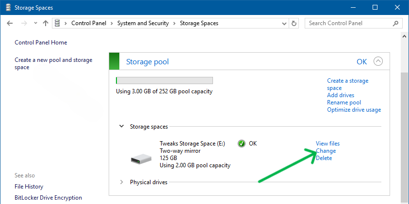  Use Storage Spaces in Windows 11/10