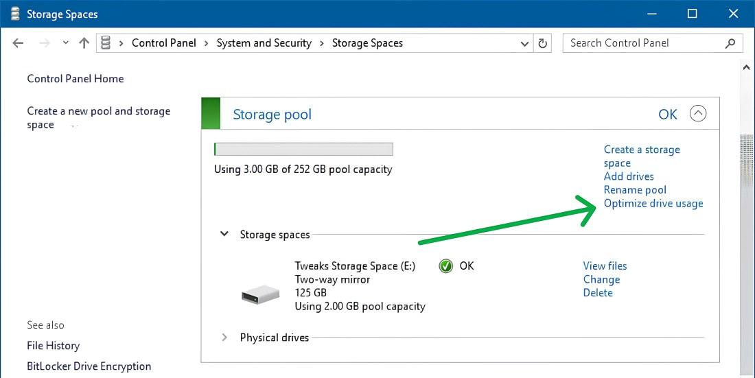 Use Storage Spaces in Windows 11/10