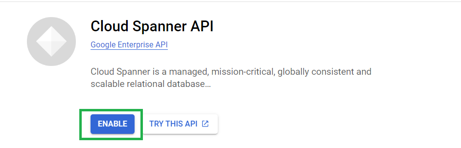 Cloud Spanner API