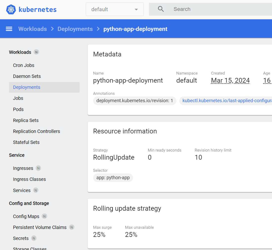 Minikube Dashboard