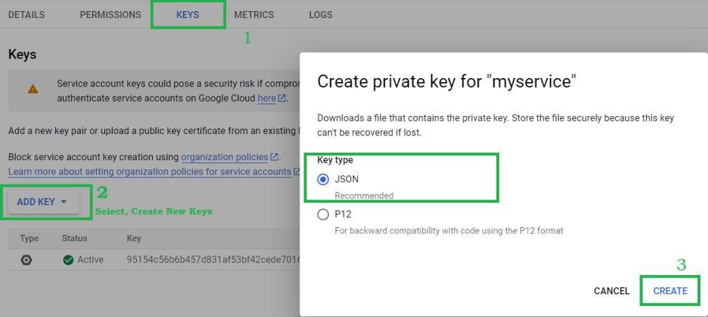 Creating Private Key